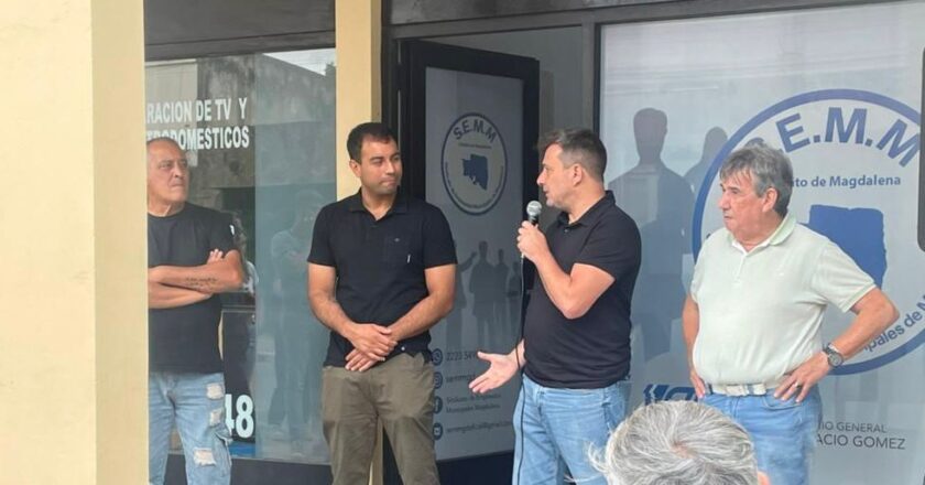 Magdalena: inauguraron la sede del Sindicato de Empleados Municipales