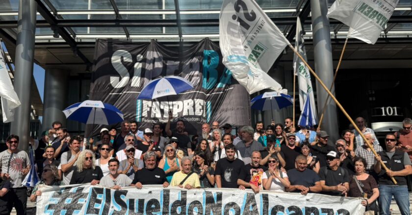 Sipreba endureció su reclamo: movilizó a La Nación y advirtió que, sin paritaria, habrá protestas en las fiestas