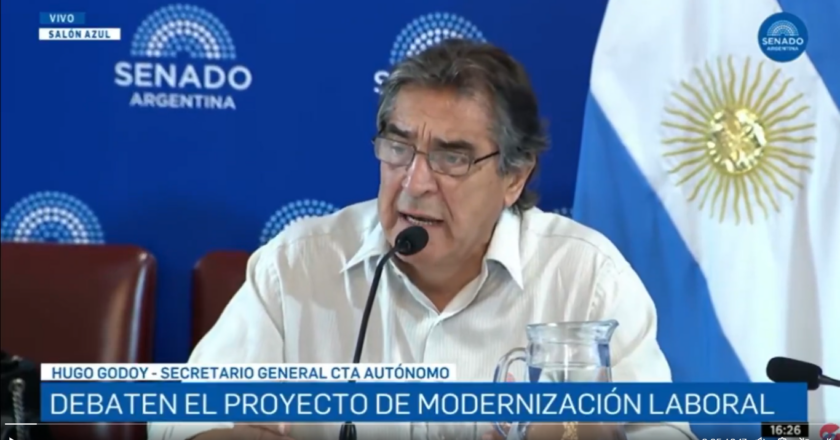 Godoy en el Senado: «Hace más de hace 50 años que nos vienen diciendo que la flexibilización laboral va a generar empleo. La realidad muestra que ni genera empleo, ni genera formalidad»
