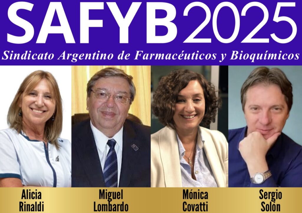 El Sindicato de Farmacéuticos premió a las figuras 2025 del sector sindical, periodístico, político y de bioquímica