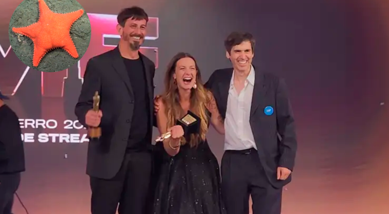 El Grupo que encabezó el streaming submarino del CONICET condenó el ajuste de Milei a la ciencia básica, tras recibir el Martín Fierro de Oro