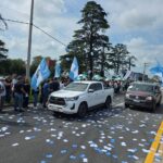 Estatales cordobeses protestaron contra el ajuste salarial y jubilatorio de Llaryora y contra la presencial de Milei en la Provincia