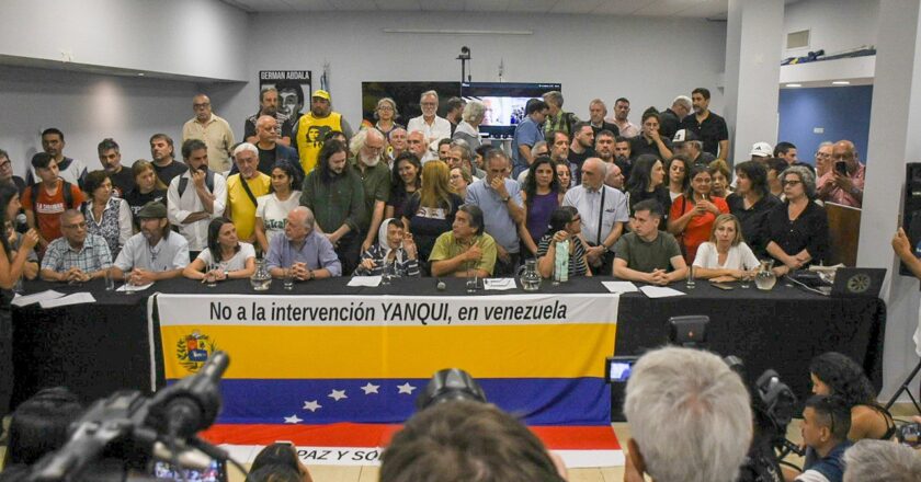 Las CTA convocaron a la manifestación de este martes en repudio a la agresión de Estados Unidos contra Venezuela