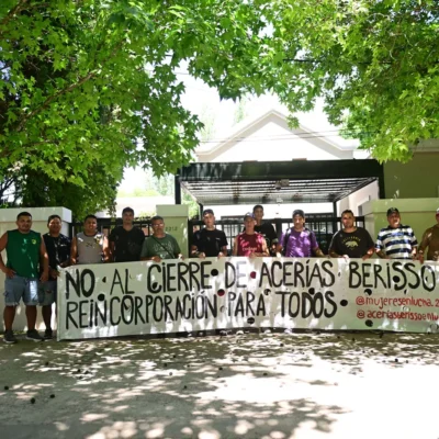 Tras el abandono de los empresarios, los trabajadores de Acerías Berisso buscan que se expropie la empresa para crear una cooperativa