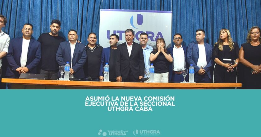 Humberto Ballhorst asumió como nuevo secretario general de la seccional UTHGRA CABA y será dirigente de gastronómicos y hoteleros porteños