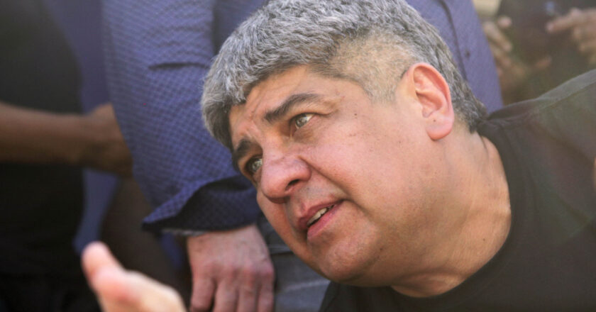 Pablo Moyano apuntó contra Claudio Vidal porque va a mandar a votar una reforma laboral «que viene a sacarle un montón de derechos a los trabajadores»