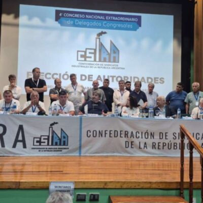 Con una cumbre en el SMATA, los gremios industriales definirán su rechazo a la Reforma Laboral