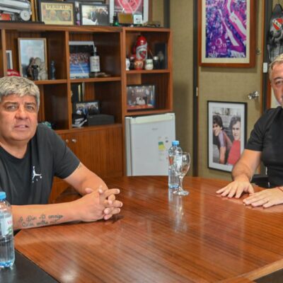 Pablo Moyano recibió a Rodolfo Aguiar y coincidieron en «hacer crecer y consolidar el frente sindical para confrontar con Milei»