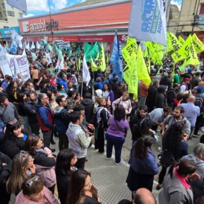 Los Petroleros se sumaron a las protestas contra la Reforma Laboral en Chubut y en la CGT ya cuentan con el voto de «Loma» Ávila en Diputados