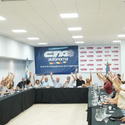 Las CTA van al paro con movilización cuando se trate la reforma laboral: «La reforma y el ajuste forman parte de un proyecto que busca descargar la crisis sobre quienes viven de su trabajo»