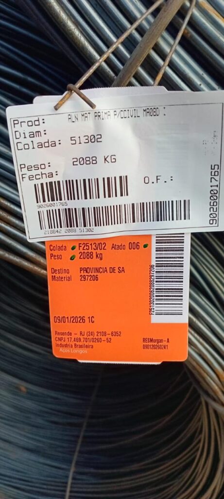 Mientras pide formalmente un freno a las importaciones, Acindar ingresa de Brasil acero que podría producir en su planta de Villa Constitución