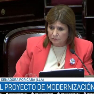 Bullrich elogió la «racionalidad» de UPCN y profundizó la grieta entre los estatales: «Pocas cosas debe haber más vergonzosas para un gremialista»