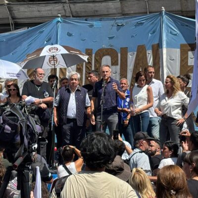 Movilización contra la eliminación del fuero laboral nacional y el traspaso a la Ciudad de Buenos Aires: «No va a haber lugar donde los trabajadores puedan reclamar»