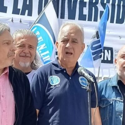 NODOCENTES de universidades van al paro contra la reforma laboral y el proyecto libertario de financiamiento universitario