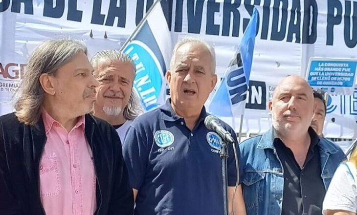 NODOCENTES de universidades van al paro contra la reforma laboral y el proyecto libertario de financiamiento universitario