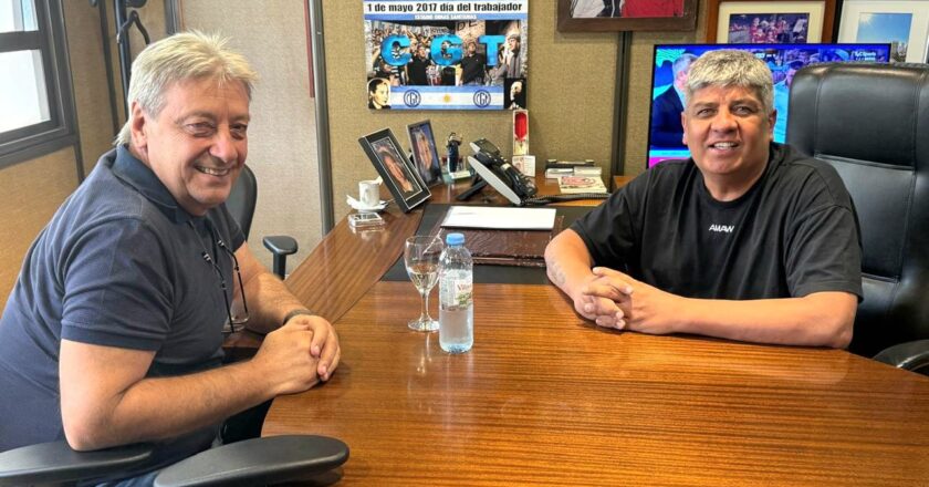 Reapareció Pablo Moyano, recibió a Abel Furlán, rechazó la Reforma Laboral y no descartan que pueda sumarse a las movilizaciones en el interior
