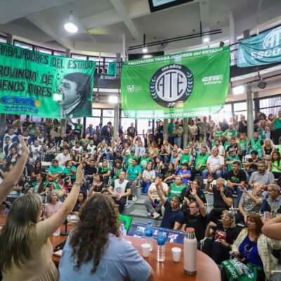 ATE convocó un plenario para el lunes 9 y piensa en nuevas medidas de fuerza para sostener la conflictividad después del 11 de febrero