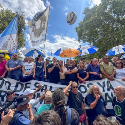 El Frente Sindical y la UOM primerean a la CGT y ya convocan a un paro con movilización para este jueves contra la Reforma Laboral