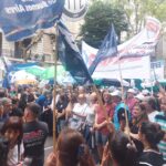 Miles de trabajadores se concentran en las inmediaciones del Congreso contra la Reforma Laboral de Milei