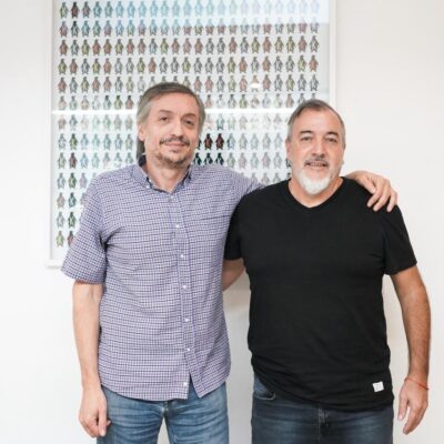 Aguiar y Máximo Kirchner coordinaron la movilización contra la reforma laboral y analizaron la agenda política