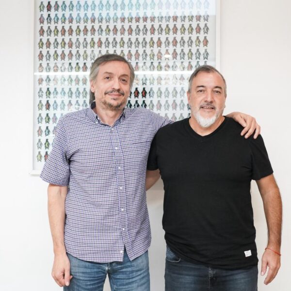 Aguiar y Máximo Kirchner coordinaron la movilización contra la reforma laboral y analizaron la agenda política