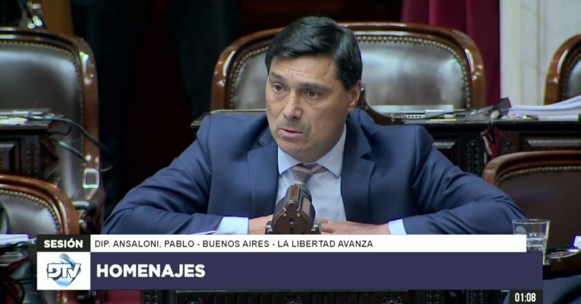 Pablo Ansaloni, el diputado de origen peronista y con pertenencia sindical que votó a favor de la destrucción de los derechos laborales