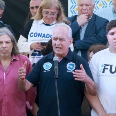 Docentes y NODOCENTES de universidades nacionales se suman a la movilización contra la reforma laboral de la CGT y llaman a defender los convenios colectivos de trabajo