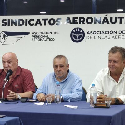 El sindicato de pilotos anunció que pedirá «de manera inmediata» la suspensión de la reforma laboral ante la Justicia, una vez que se promulgue