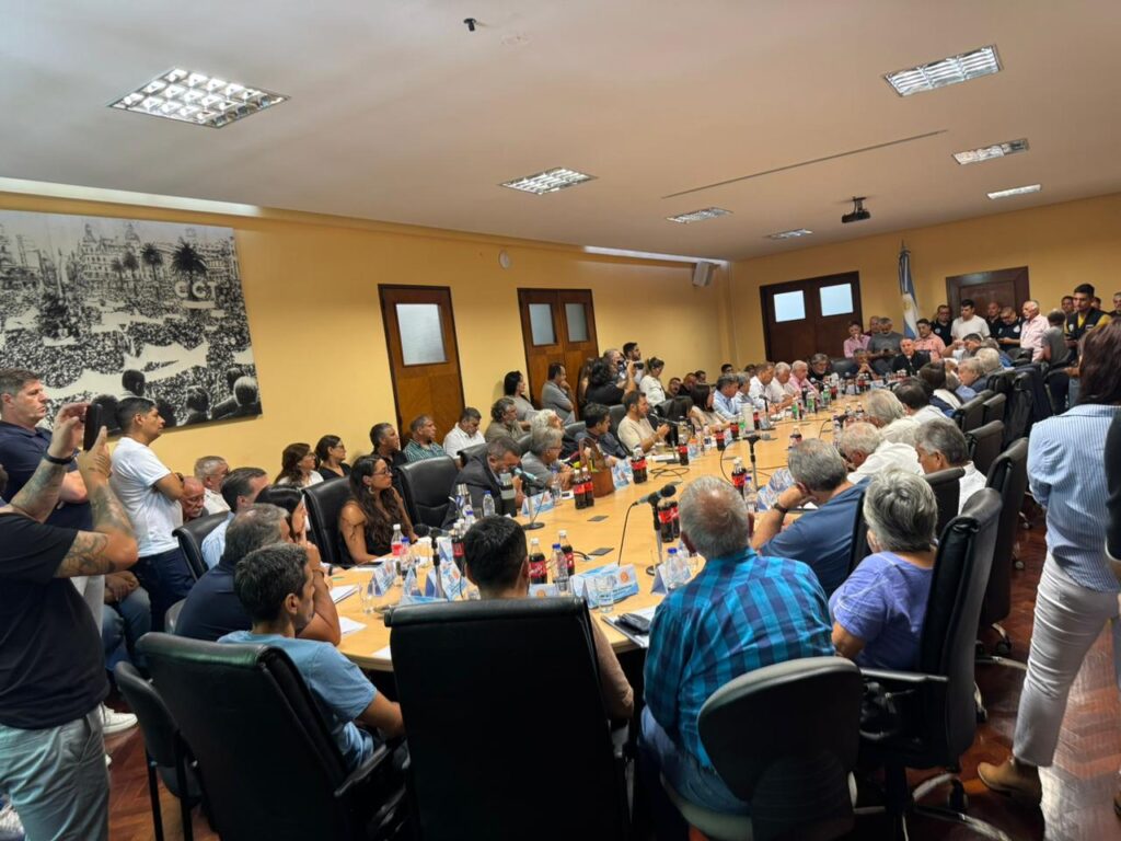 Cristian Jerónimo: "Esta movilización es una expresión de rechazo a las políticas actuales"