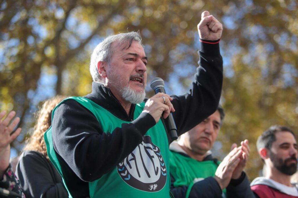 Para Aguiar, "siempre fue un error que el Plan A para derrotar la reforma laboral sea la judicialización"