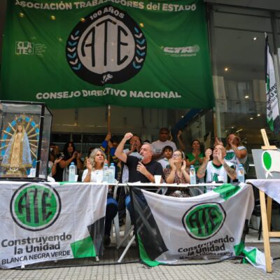 ATE prepara escraches en el Malbrán hoy ante la visita de Adorni: «Están todos sucios y ahora se quieren lavar la cara»