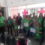 Santa Cruz: ATE denunció la detención de dos dirigentes durante una protesta por reclamar salarios en el Hospital Distrital de Las Heras