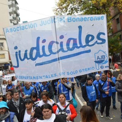 Judiciales bonaerenses convocaron a una jornada de protesta este miércoles por reclamos laborales a la Suprema Corte provincial