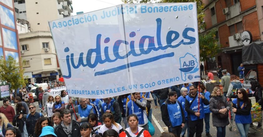 Judiciales bonaerenses convocaron a una jornada de protesta este miércoles por reclamos laborales a la Suprema Corte provincial