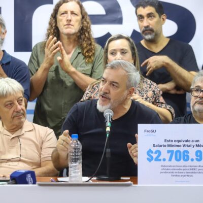 Para ATE, “el 3,4% de inflación es un fracaso rotundo de los supuestos expertos en economía Milei y Caputo”