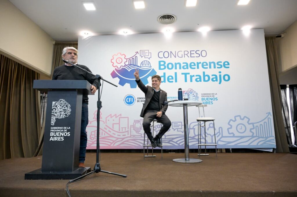 Kicillof y Correa cerraron el Primer Congreso Bonaerense del Trabajo: "Destruir el trabajo formal y los ingresos no son efectos secundarios ni errores de cálculo: son las piezas centrales del modelo económico"