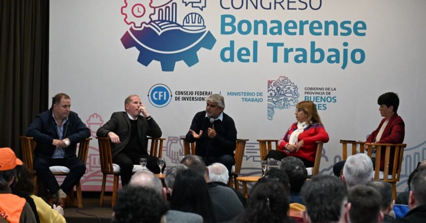 Correa abrió el Congreso Bonaerense del Trabajo: «Este Congreso va a delinear el futuro del trabajo en la provincia y el país»