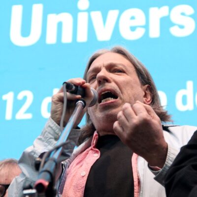 Daniel Ricci: «El mensaje fue claro, el Gobierno tiene que cumplir la ley de financiamiento universitario»
