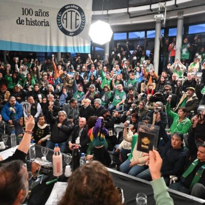 ATE realiza su Congreso Nacional y se encamina a definir una nueva medida de fuerza contra el recorte salarial y el ajuste en el Estado