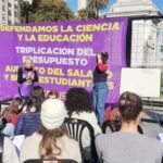 Volvieron las clases públicas para exigir, ahora a los jueces, la implementación de la Ley de Financiamiento Universitario