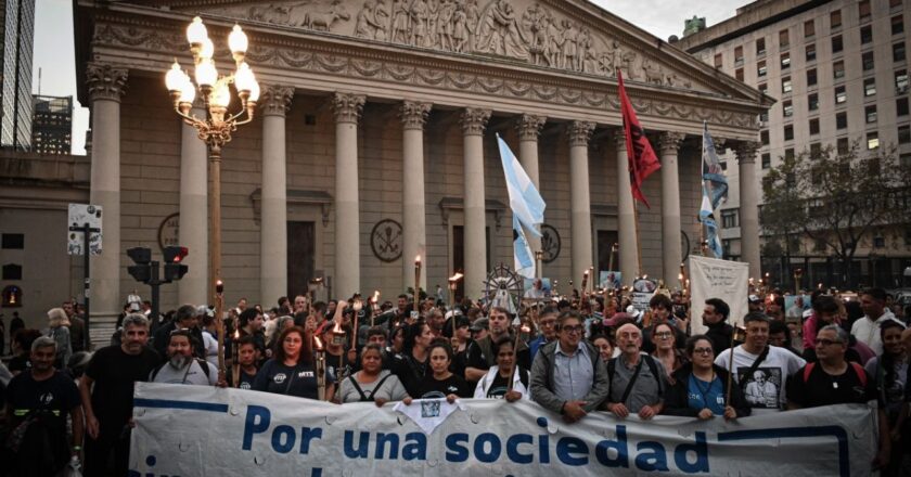 Las organizaciones sociales vuelven a las calles para reclamarle a Milei el pago del salario social