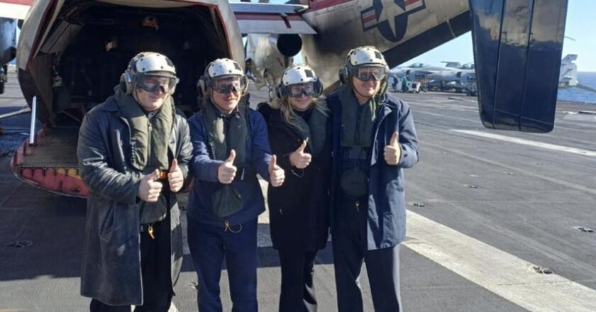 Correa, sobre Milei en el portaaviones de EEUU: «Cuando se limita a quienes trabajan en el mar, los ríos o los puertos, no sólo se afecta el empleo: se debilita la presencia argentina en sectores clave»