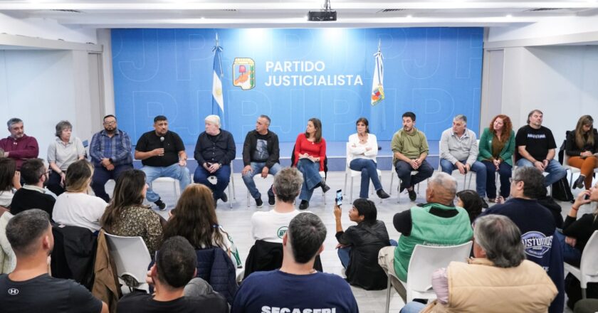 El PJ nacional se reunió con sindicatos: «A Cristina la detuvieron para ir por los derechos de los trabajadores, por la porción de la riqueza que le corresponde a los laburantes»