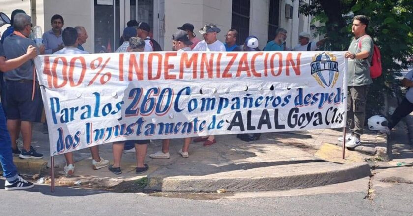 A cuatro meses del cierre de la histórica textil Alal, sus más de 460 trabajadores siguen sin cobrar indemnizaciones
