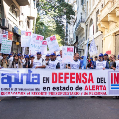 El gremio de trabajadores del INTA denunció que con Milei el organismo científico ya perdió 1.200 puestos de trabajo