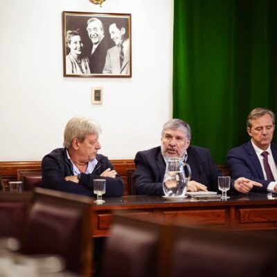 La UOM llevó al Senado su lucha contra la intervención judicial y la reforma laboral: el juez Pesino, en el foco de la conversación