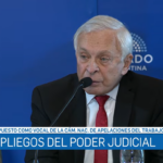El juez Pesino admitió que se reunió con Mahiques antes de fallar a favor de la reforma laboral pero negó recibir favores del Gobierno