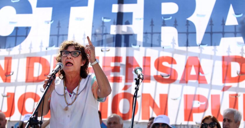 La CTERA arranca la segunda mitad del año con un paro por 24 horas por la negativa libertaria de discutir paritarias