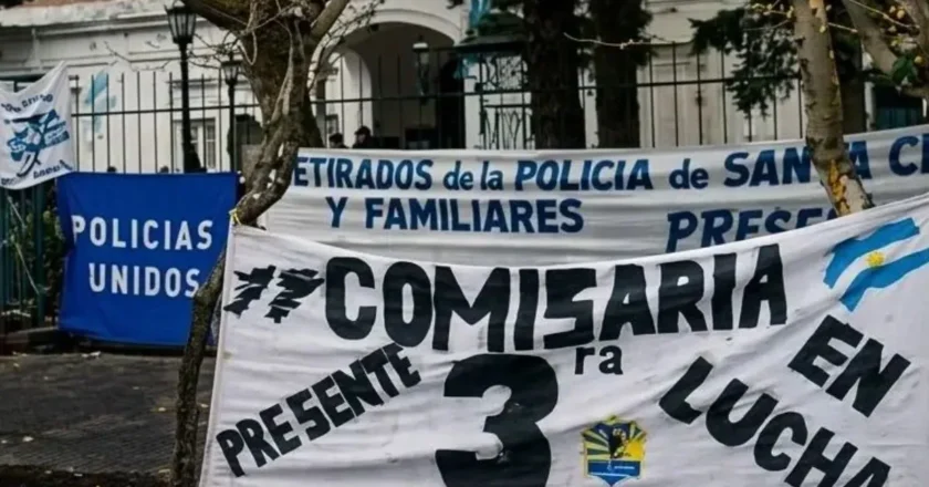 «Todo sube y el salario sigue estancado hace tiempo»: el reclamo de las familias de los policías autoconvocados en Santa Cruz