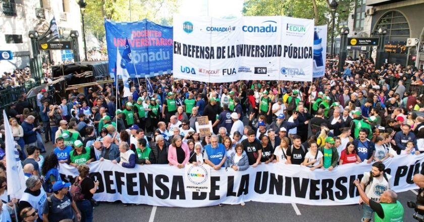 El Frente Sindical de Universidades reclamó que el gobierno de Milei reabra paritarias y aplique la Ley de Financiamiento